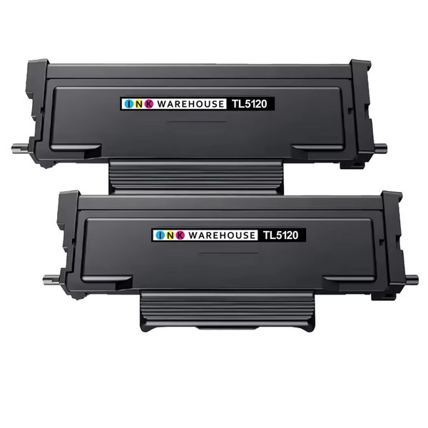 Compatible Pantum TL5120H Black Toner Cartridge Combo x 2