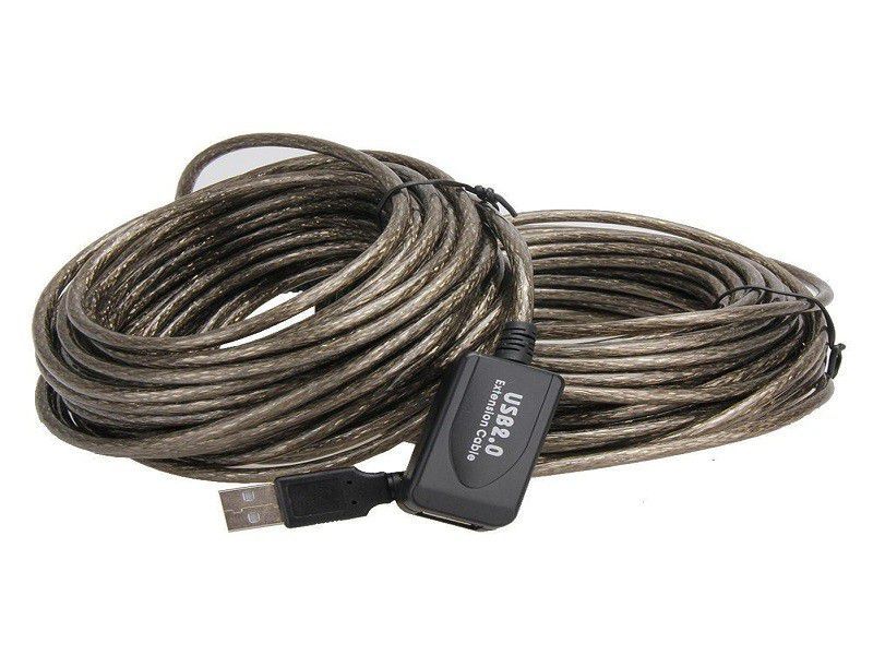 USB 2.0 Active Extension Cable - 25 Meters