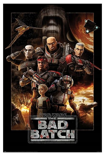 Star Wars The Bad Batch (Montage) Poster