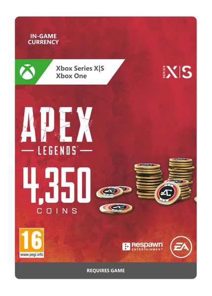 Xbox - Apex Legends - 4,000 (+350 Bonus) Apex Coins