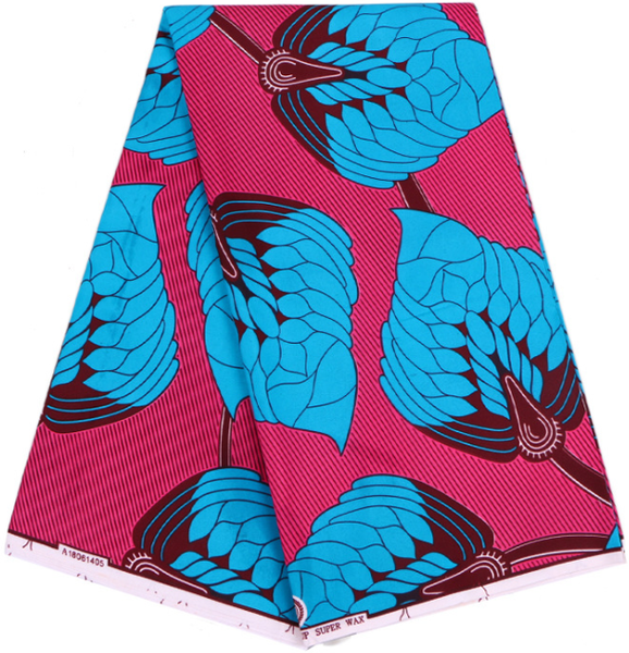 Bloom ankara wax fabric