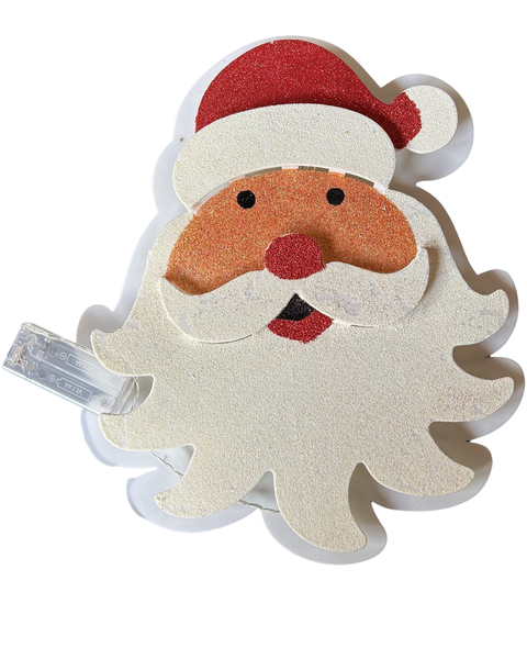 Christmas Lights Window Decoration Working with Batteries - Santa Clause