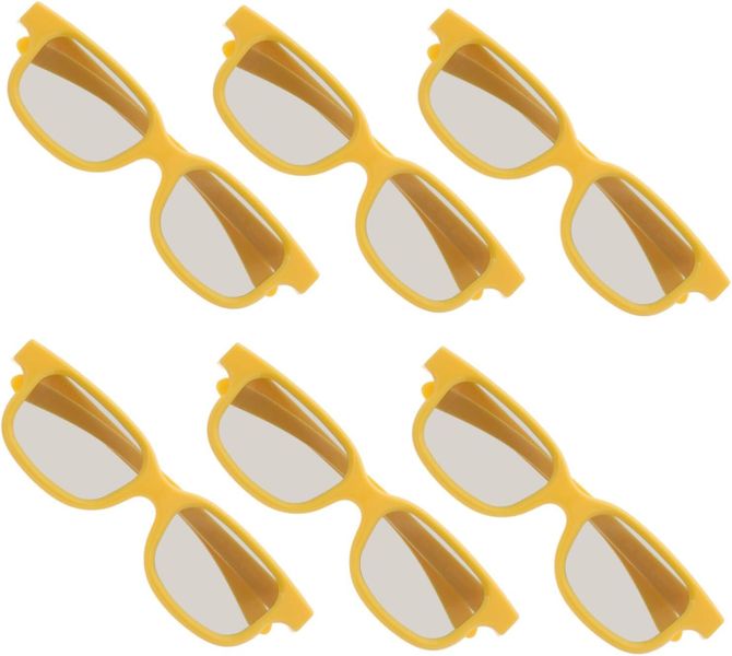 Plastic Theater Glasses For Home Cinema, School And Family Bonding