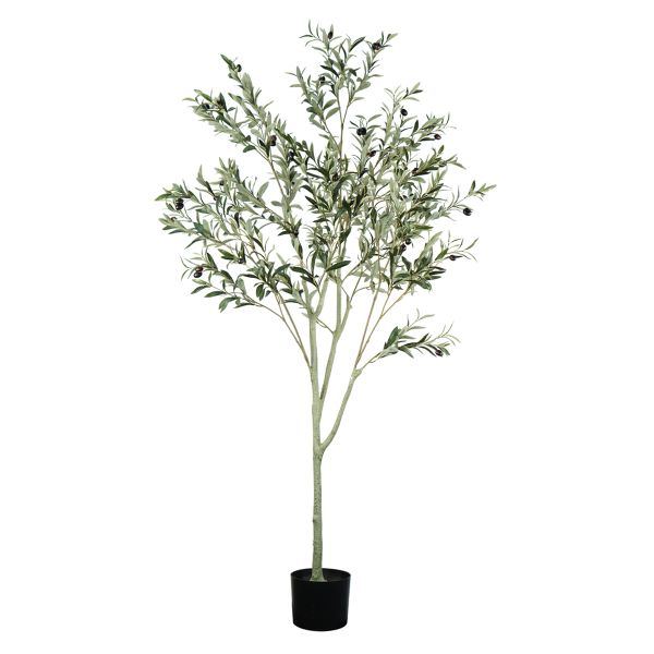 HouzeComfort Artificial Mediterranean 180cm Olive Tree for Home or Office