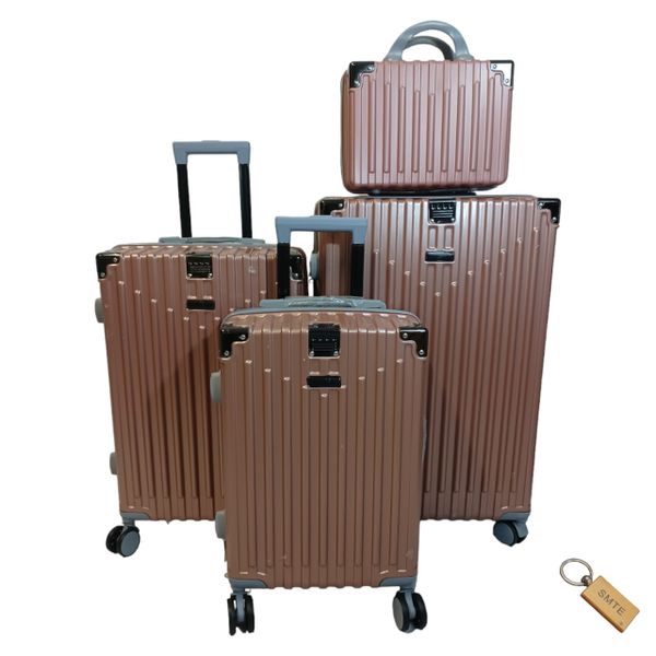Deluxe Travel Luggage Set - GX4 and Smte Keyring - 4 Piece