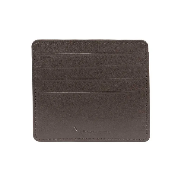 Leather Credit Card Insert - Brown image
