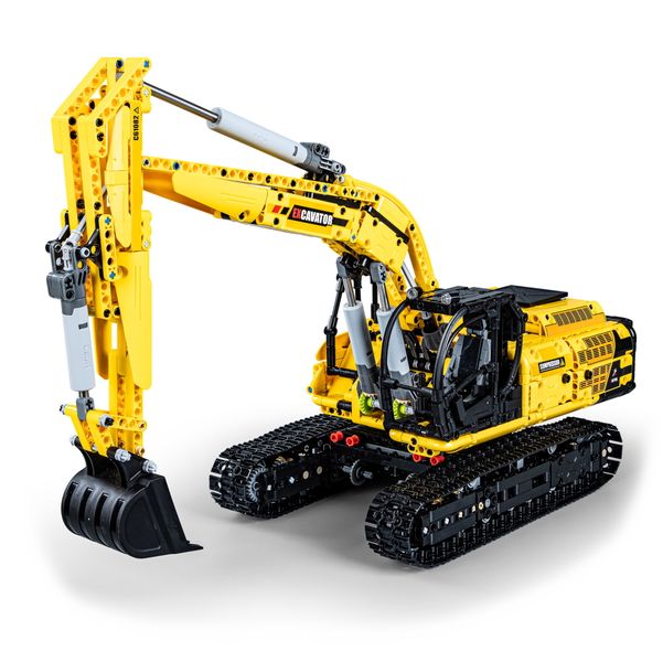 CaDA Tech Fully-functional Excavator - JCB - 1702-Piece - 75cm Long