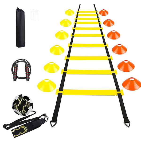 Agility Training Set for Soccer &amp; Football, Soccer Training Equipment