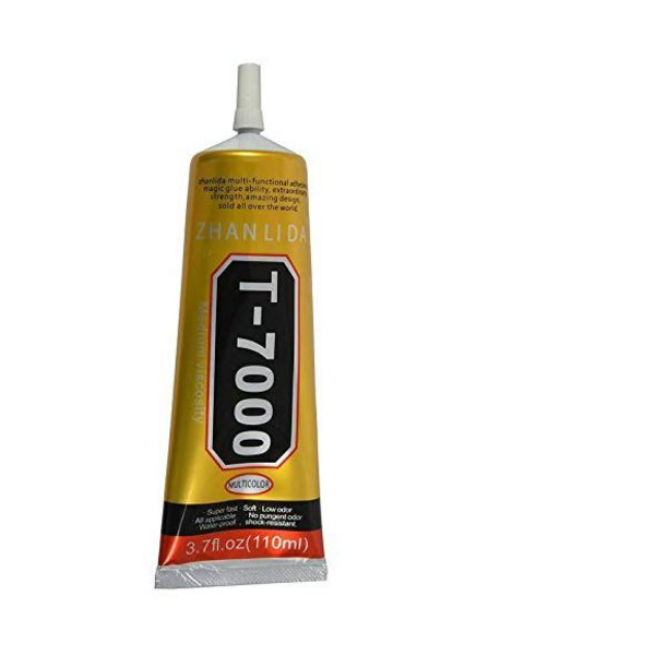 T7000 Black Glue for Crafts, Jewellery, Cellphone LCD Repair - 110ml