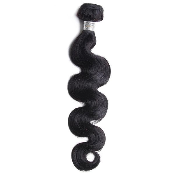 Joedir 100% Brazilian Human Hair Bundle Extension Body Wave, 10 Inch