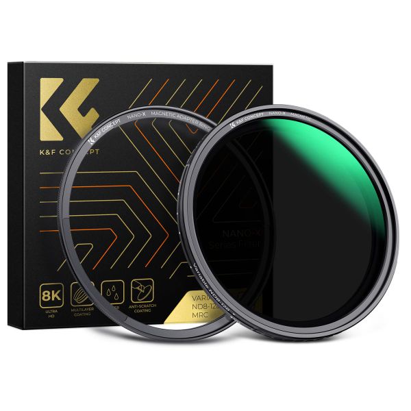 K&amp;F 67mm Magnetic Variable ND Filter ND8-ND128 Nano-X Series | KF01.1978