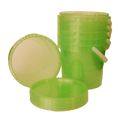 Plastic party clearance buckets