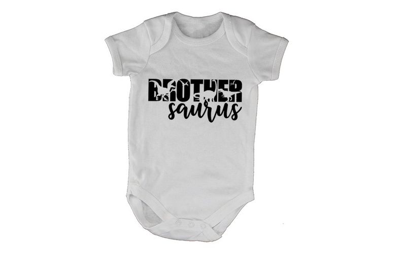 Brother-Saurus - Short Sleeve - Baby Grow