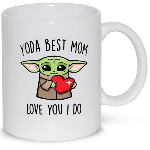 Yoda Best Mom Love You I Do Birthday Christmas Mother's Day Gift Mug
