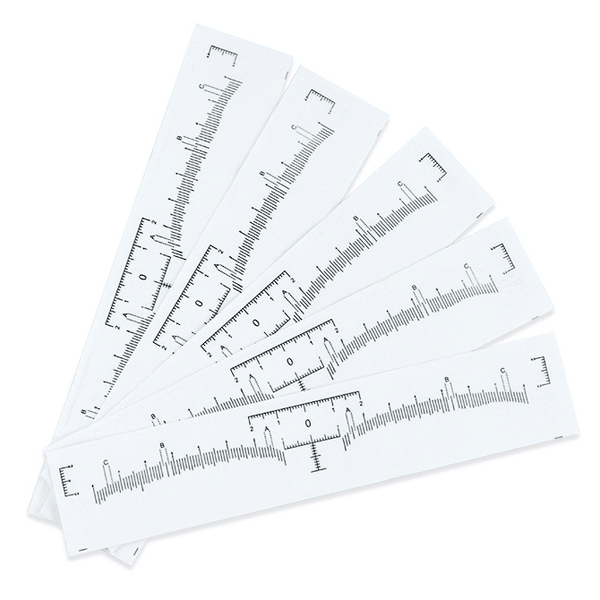 Brow Mapping Ruler Stencils 20 Piece
