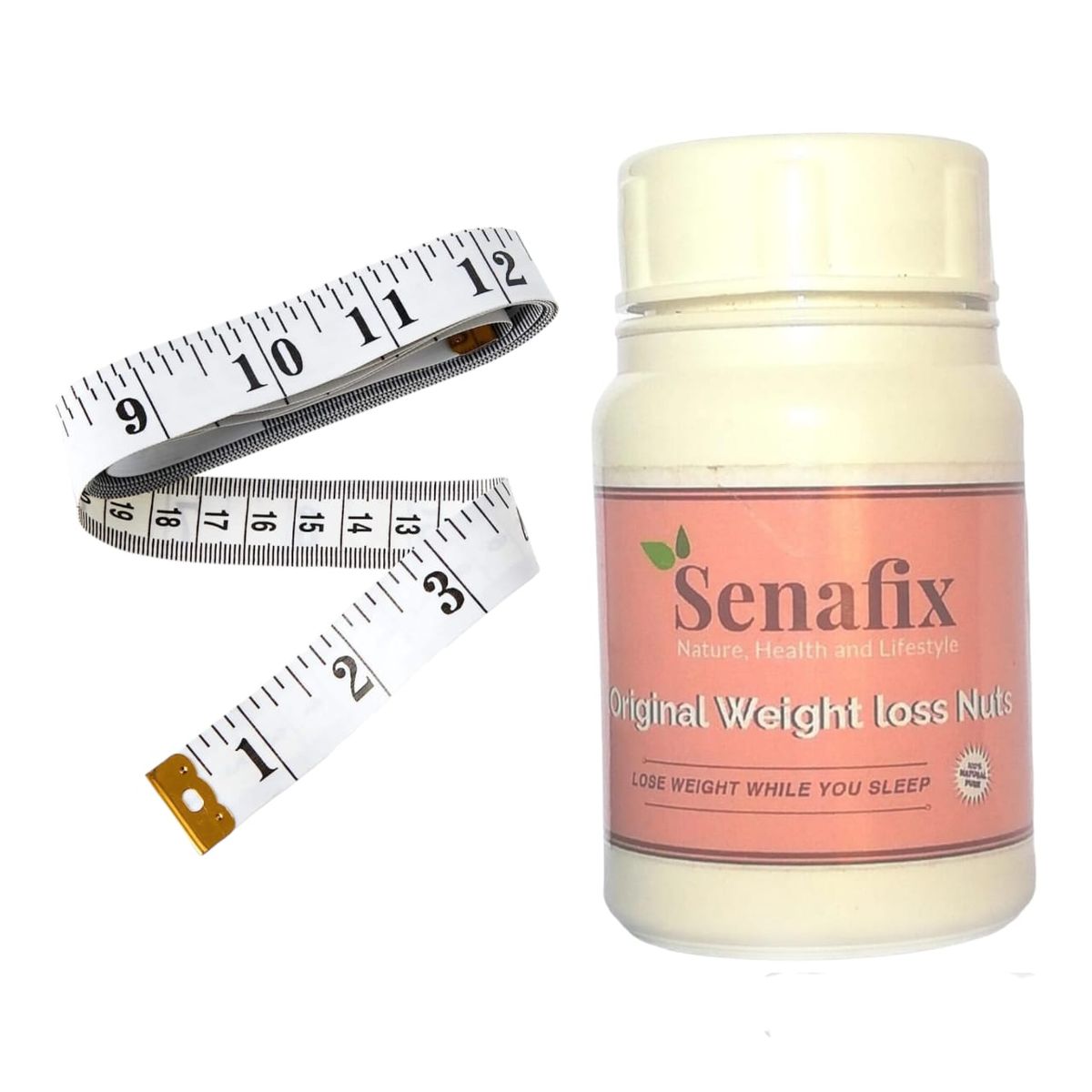 Senafix Weight Loss Nuts for Belly Fat & Body Tape Measure | Shop Today ...