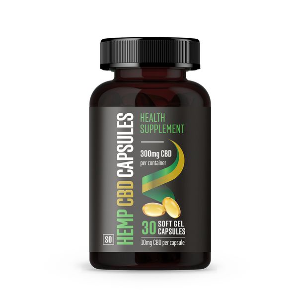 Broad Spectrum CBD Gel Capsules 300 mg 30 pcs