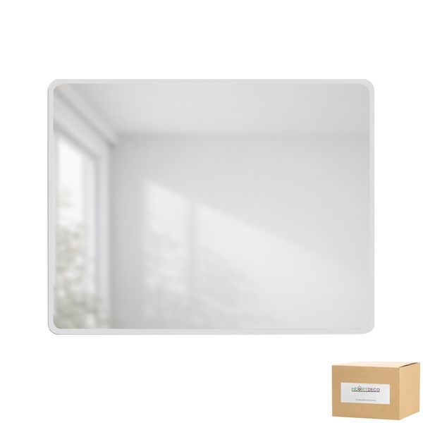 Heartdeco Modern Framed Bathroom Mirror 60×40