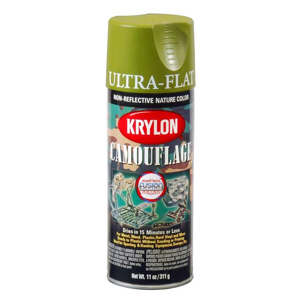 Krylon Camouflage Woodland Green 354ml