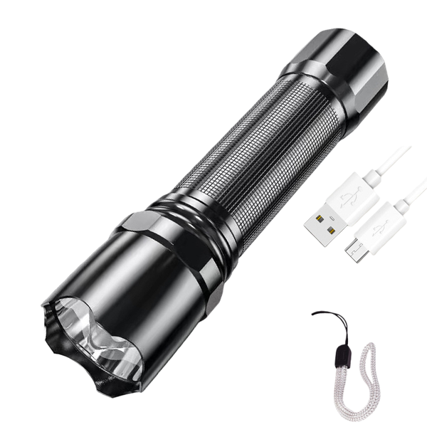 Strong Light Flashlight Rechargeable Multi-Purpose