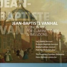 Jean-Baptiste Vanhal: Concertos for Clarinet, Oboe &amp; Bassoons (CD / Album)