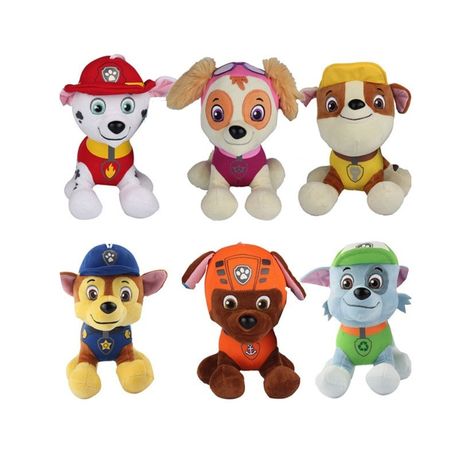 Paw patrol best sale plush toy set