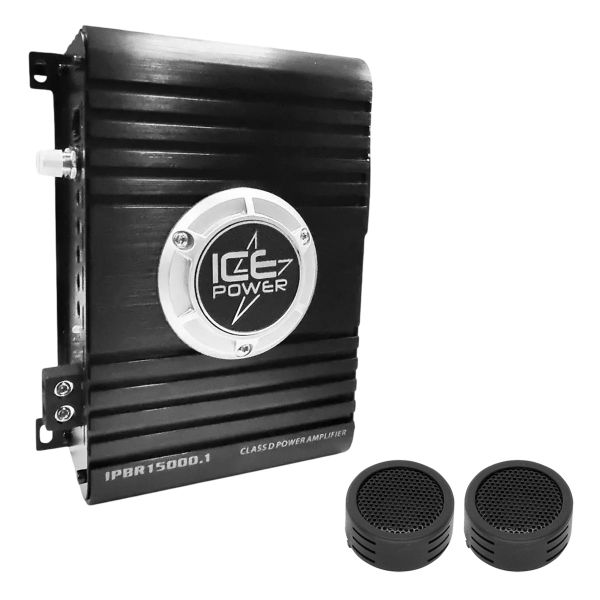 Ice Power IPBR15000.1 Brazilian Series Monoblock Amplifier &amp; Evo Tweeters