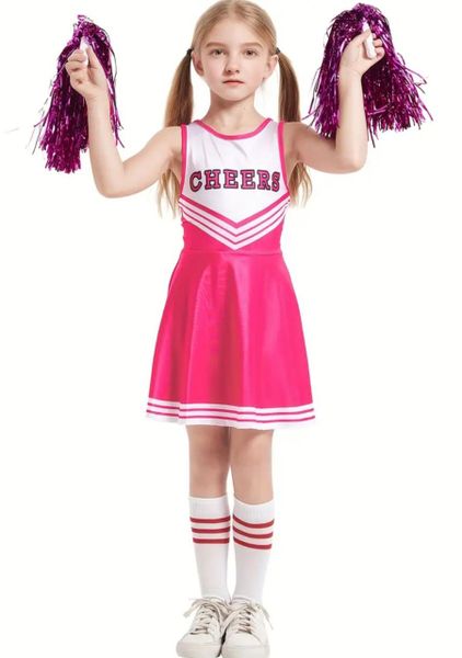 Pink Cheer Leader Costume
