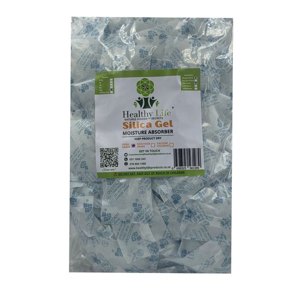 Healthy Life Desiccant Silica Gel - Food Grade - 10g Sachets - 500 Pack