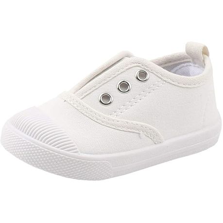 Canvas Sneakers Tennis Shoes Boys Girls Shoes Kids Slip on Lightweight Daily Sale Shop