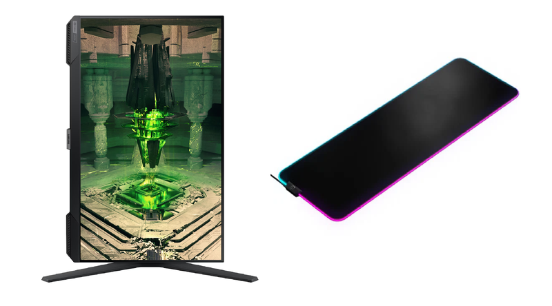 Samsung Odyssey 25" G40B3 240Hz Nvidia G-Sync Gaming Monitor + RGB Mousepad