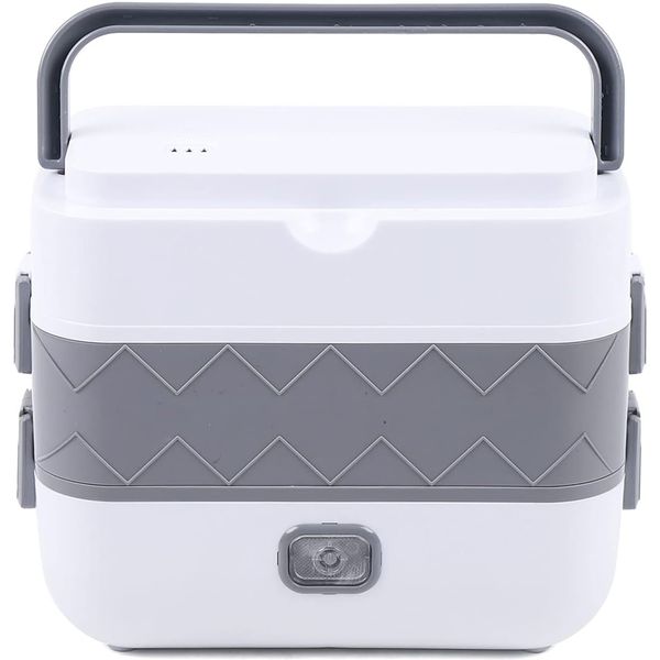 Electric Lunch Box,2LPortable Electric Self Cooking Heating Bento Lunch Box
