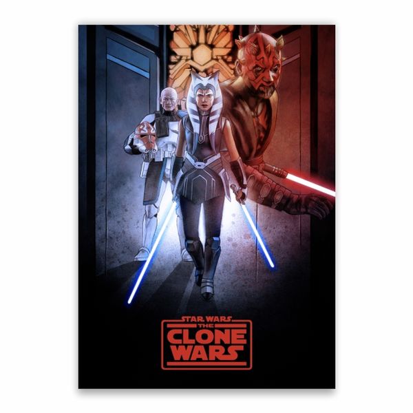 Star Wars The Clone Wars Poster - A1