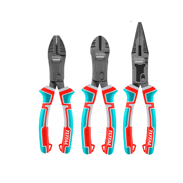 TOTAL Plier Set Compound Action - 3 Piece
