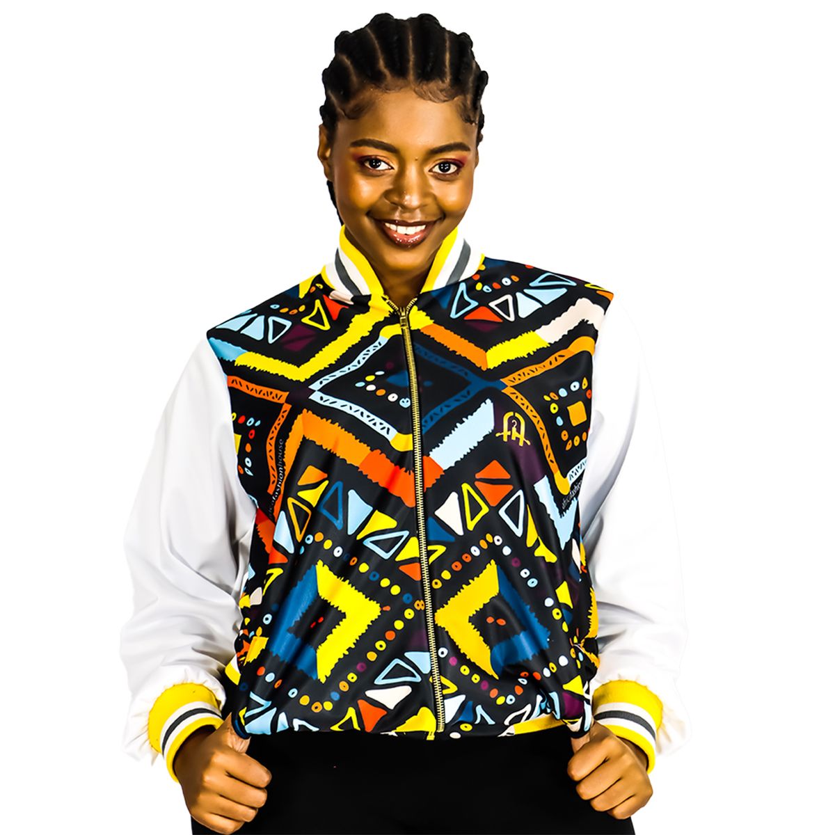 Africa Fashion House afhSports MixPrint Tracksuit Top Shop Today