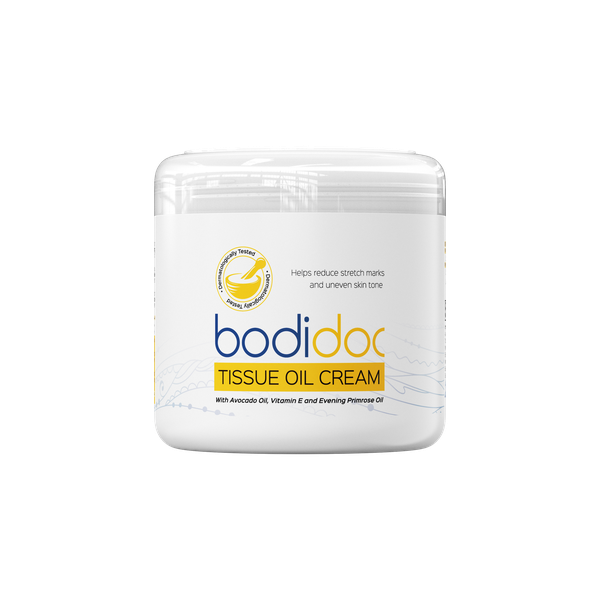 BodiDoc Tissue Oil Cream 500ml, Dermatologically tested