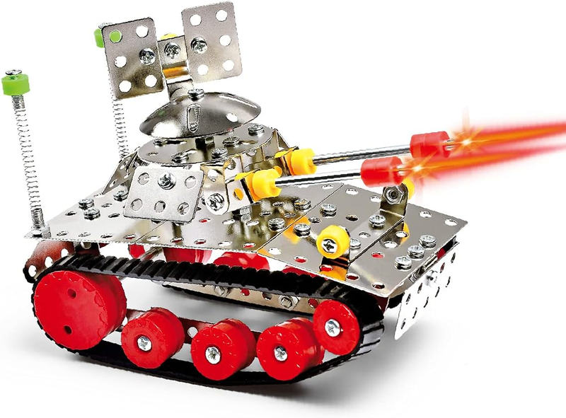 193 Pieces Tank Model Building Set - STEM Construction Education Toy
