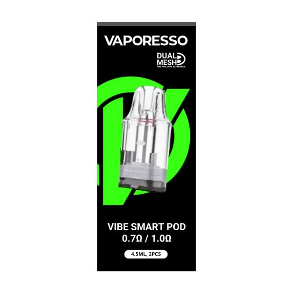 Vaporesso Vibe Dual Mesh Replacement Pod - 0.7/1.0ohm - 2 Pack