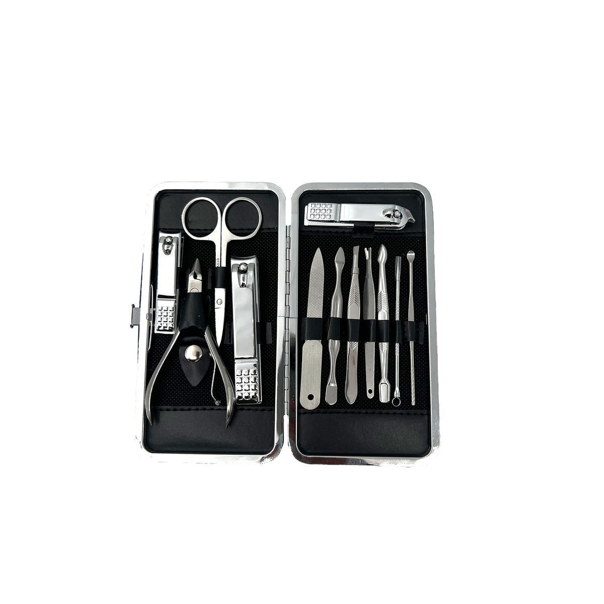 Manicure Pedicure Set Nail Clippers Kit -12 Piece Stainless Steel | Buy ...