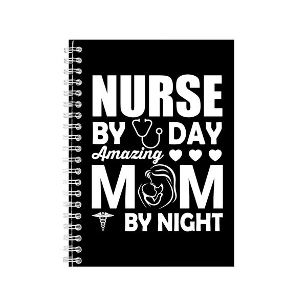 Nurse Mom Notebook Gift Idea Writing Book Notepad Pad 35
