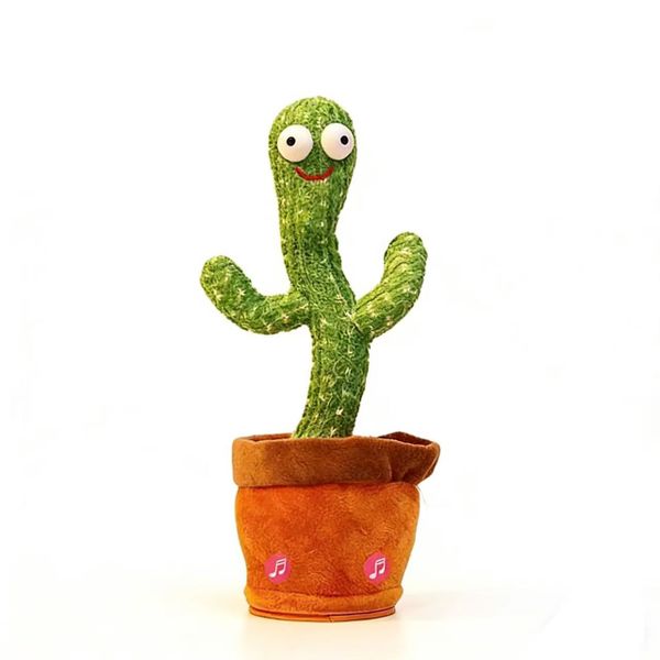 Talking Dancing Cactus Toy for Baby, Repeats What You Say &amp; Recording
