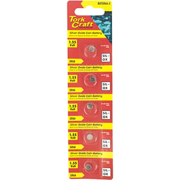 Sr66 Alkaline Coin Battery X5 Pack (Moq 20)