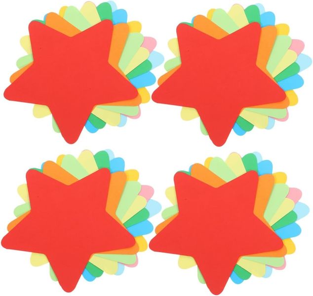 Star Paper Cutouts DIY Craft Decor For Bedrooms Classrooms And Festivals