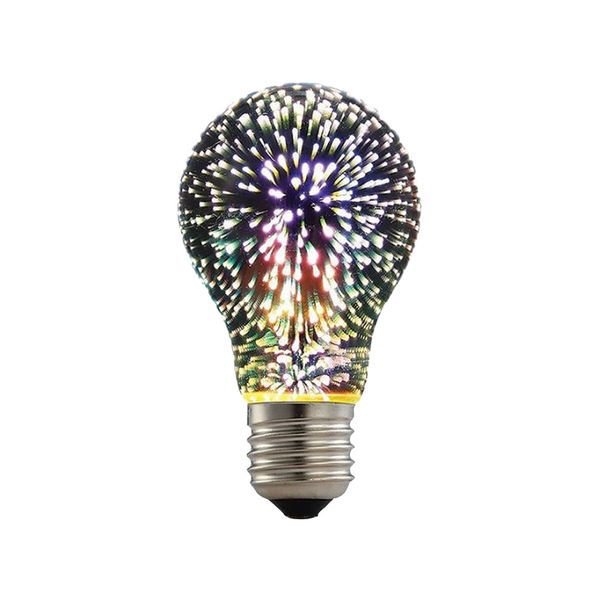 ACDC - 230VAC 6W A60 LED 3D Effect Lamp E27