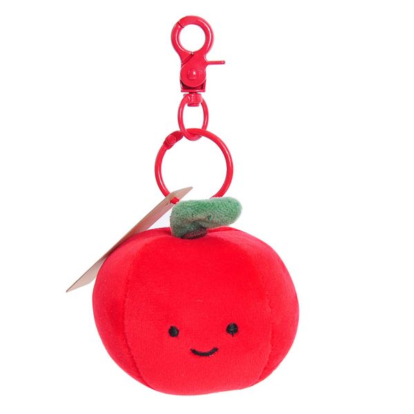 Cute Plush Fruit &amp; Veggie Toy Keychains for Kids Bag, Backpack, Handbag