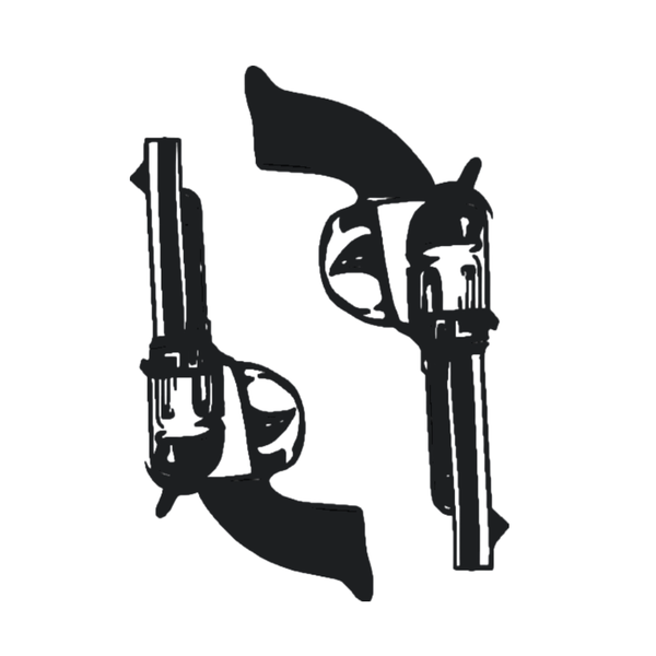 th-INK Semi-Permanent Tattoo kit - Dual Revolvers - 80x110mm