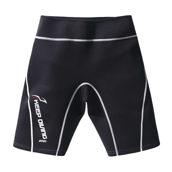 Neoprene Diving Shorts Swim Trunks Pants Wetsuits Scuba Swimsuit White