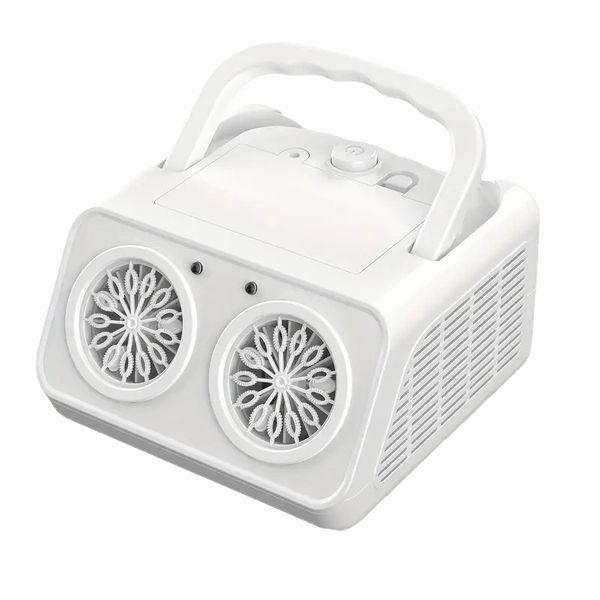 Outdoor Bubble Machine - Bubble Blowing Party Toy - White