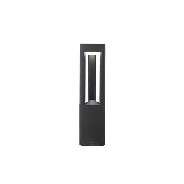 The Lighting Warehouse - Bollard Century Med Grey LED