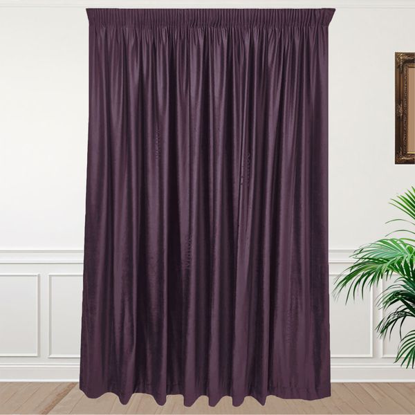 Velvet Dark Purple - Lined - Taped image